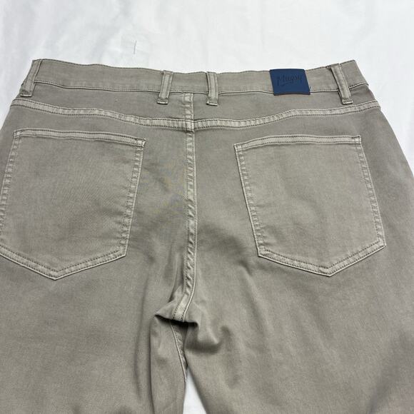 Mugsy Bucks Straight Leg Gray Jeans 38x32 Denim Wash Stretch Casual - Picture 6 of 10